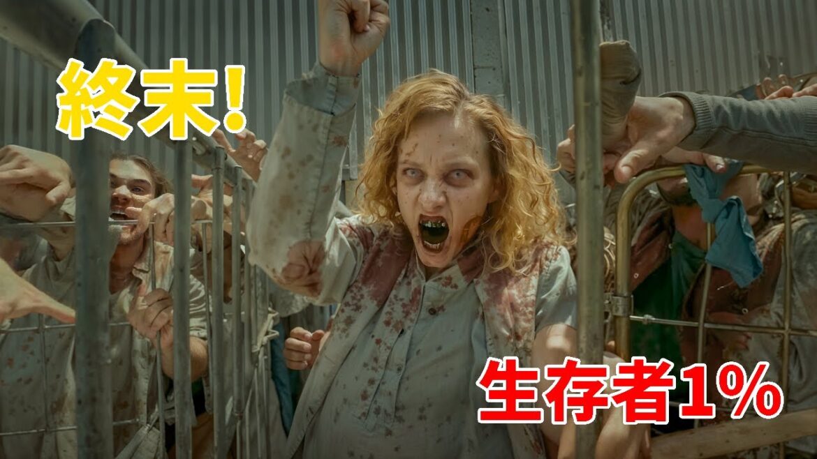 恐ろしいゾンビパンデミックが地球を終末へと導き、生存者はわずか1%となった【映画紹介】