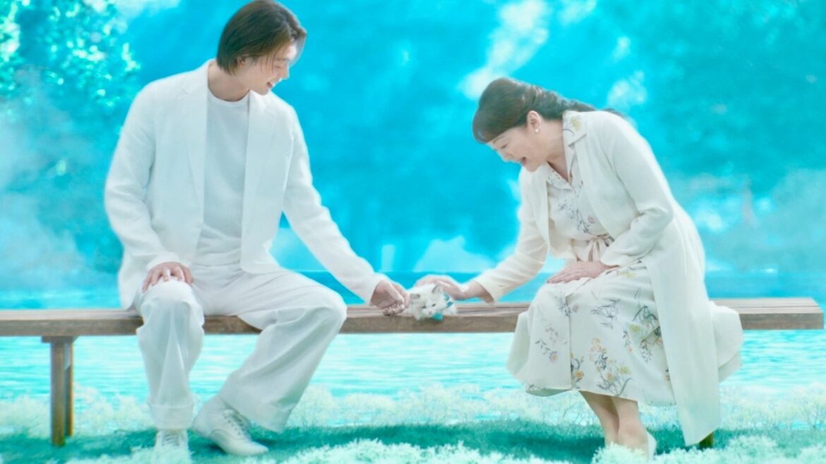 竹内涼真、松坂慶子と10年ぶり共演で再会を喜ぶ！猫のビューにゃんも嬉しそう／薬用 ビューネ CM＋インタビュー＋メイキンググ