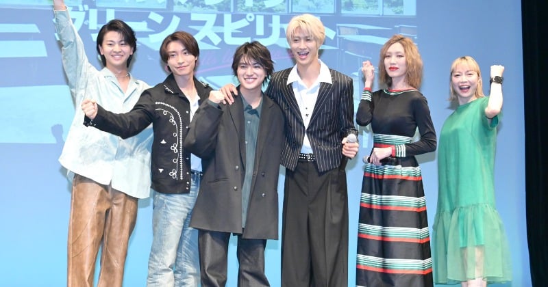 荒木飛羽&阿部顕嵐、初対面は“狂った植物園みたいな暑さ”のお尻ぺんぺんシーン「結構痛かった(笑)」 – ORICON 荒木飛羽&阿部顕嵐、初対面は“狂った植物園みたいな暑さ”のお尻ぺんぺんシーン「結構痛かった(笑)」 - ORICON