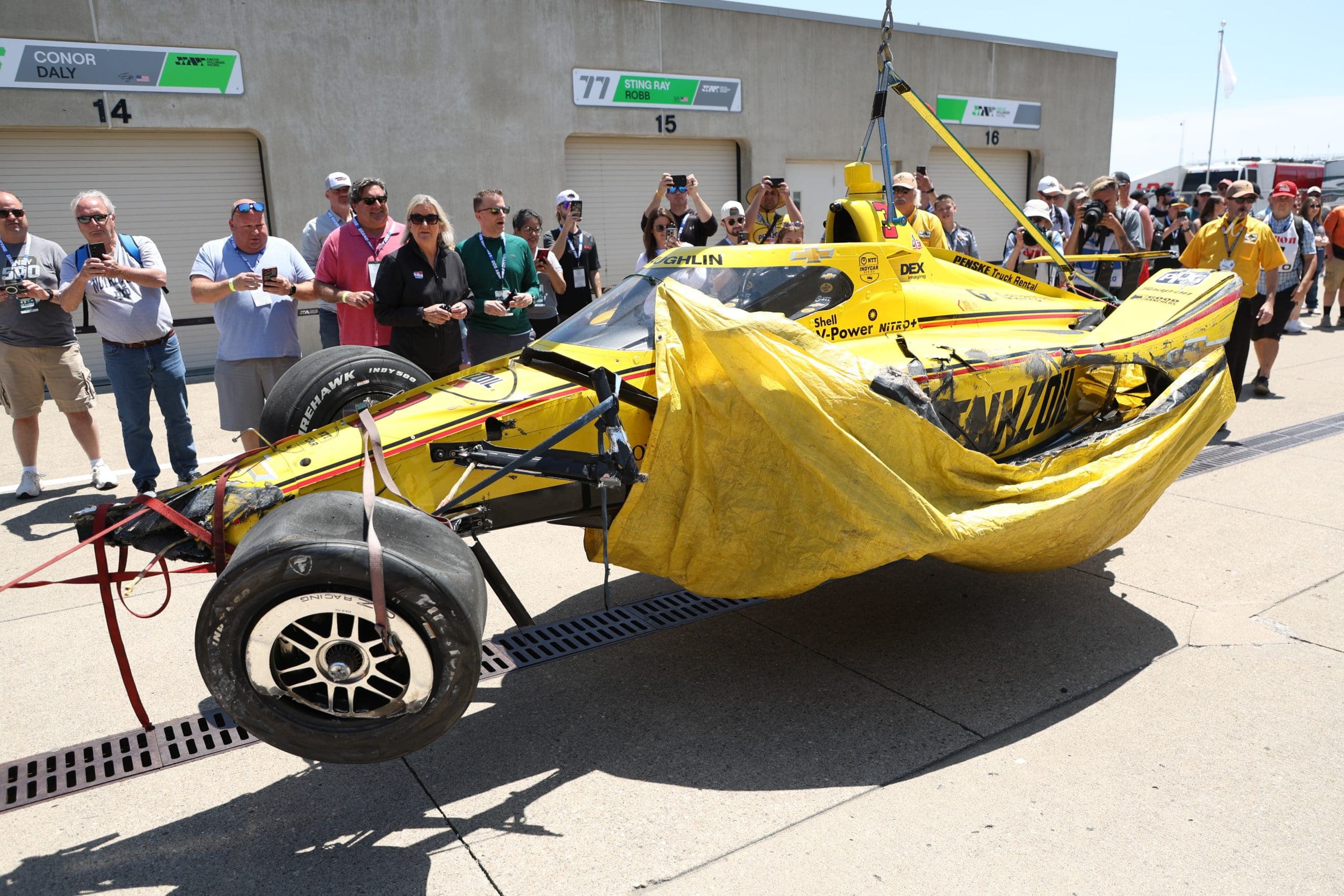 Drama Unfolds: McLaughlin and Andretti Crash Out in Heart-Stopping Indy