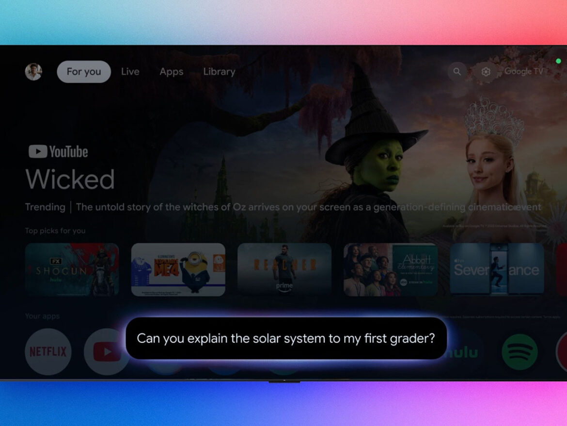 Google TVに「Gemini」搭載でできること--「何を一気見する？」「一番面白いミッション・インポッシブルは？」 - CNET Japan