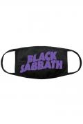 BLACK SABBATH FACE MASK: WAVY LOGO
