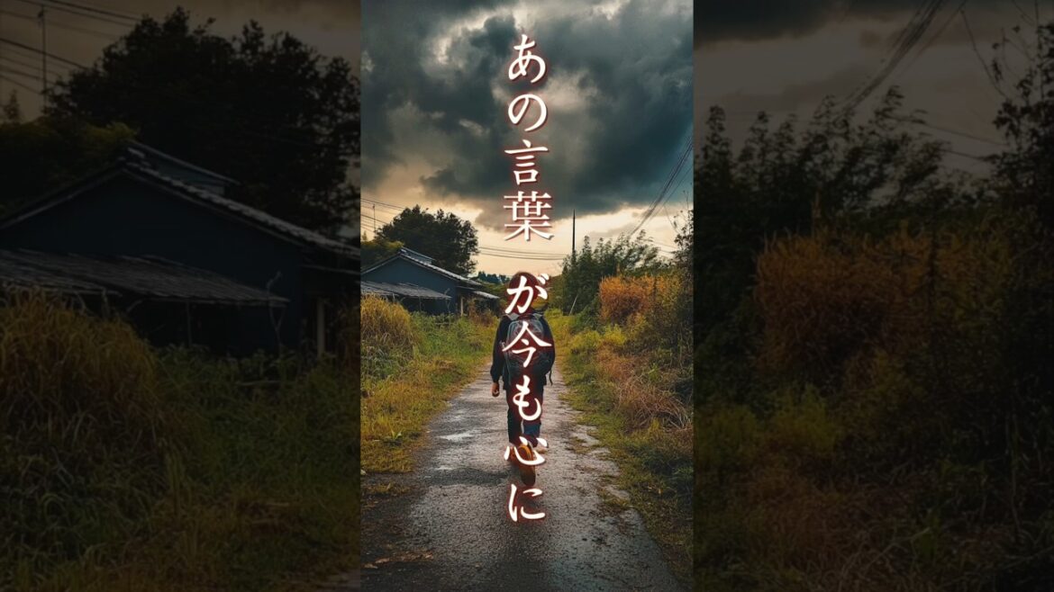 父が最後にくれた言葉に、今も救われている。｜心動かす１分物語 #Shorts