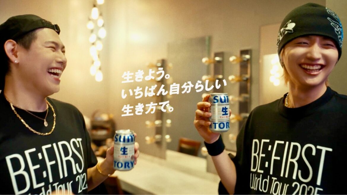 BE:FIRST・JUNON&LEOが本気で挑戦！初・二人で作詞「BLUE」／サントリー生ビール CM＋インタビュー＋メイキング