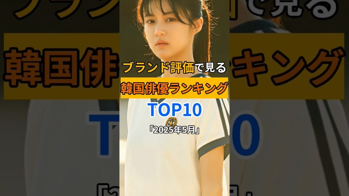 今、最も話題の韓国映画俳優ランキングTOP10【2025年5月版】