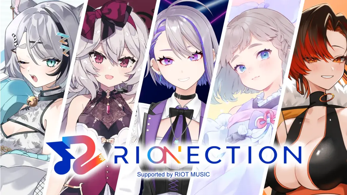 RIOT MUSICが運営するVTuberサポートプロジェクト「RIONECTION」へ新たに5名が参加 | PANORA