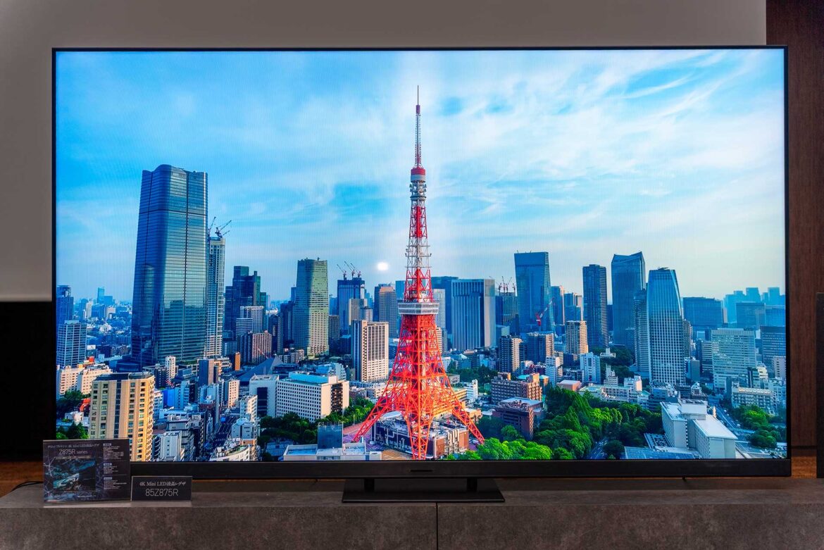レグザ、ミニLEDテレビを43～85型まで拡充。タイムシフトマシン搭載「Z8」シリーズ - AV Watch