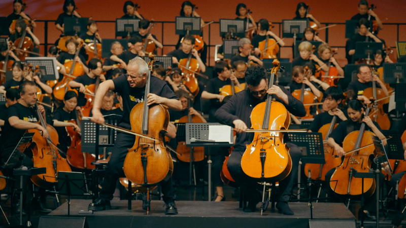 ソッリマと盟友のエンリコ・メロッツィ(右)