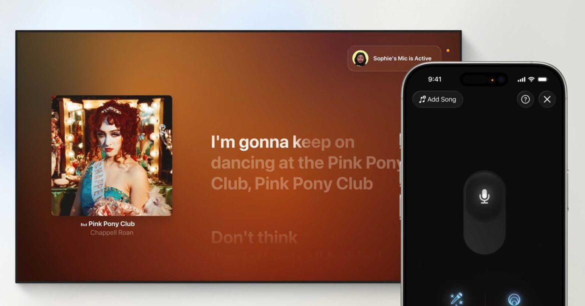 iPhoneがカラオケマイクに。今秋登場のApple TV新OS – AV Watch iPhoneがカラオケマイクに。今秋登場のApple TV新OS - AV Watch