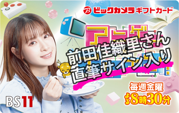 番組オリジナルビックカメラギフトカード