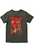 SLIPKNOT UNISEX T-SHIRT: ZOMBIE (BACK PRINT)