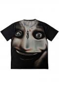 SLIPKNOTバンドTシャツ ユニセックス : CLOWN (BACK PRINT)