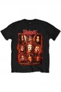 SLIPKNOT バンドTシャツ ユニセックス : RUSTY FACE (BACK PRINT)