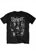SLIPKNOT バンドTシャツ ユニセックス : WANYK WHITE SPLATTER (BACK PRINT)
