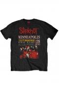 SLIPKNOT バンドTシャツ ユニセックス : MINNEAPOLIS '09 (ECO-FRIENDLY, BACK PRINT)