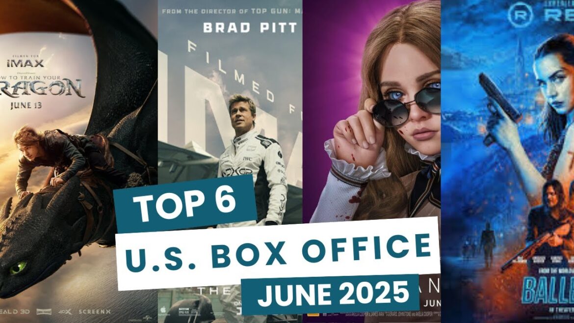 2025年6月の米国興行収入トップ映画｜大ヒット作と衝撃の失敗作