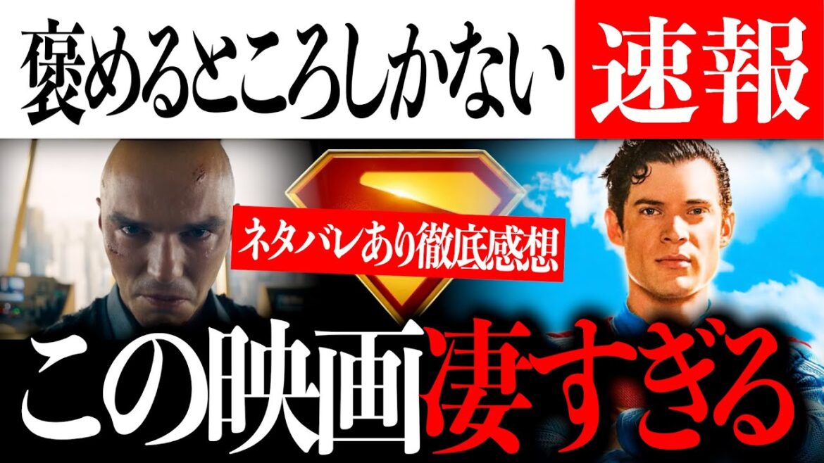 褒めるところしかないかもしれないスーパーマン〜ネタバレあり感想〜【DCU/DC/映画/ジェームズガン】
