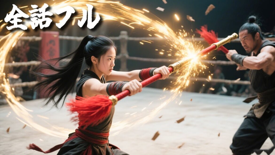 武術禁制の少女、最強の才能で「天下一の銃術」を習得！無双の一撃で全てを圧倒！#ショートドラマ #無料 #全話 #無料全話#kungfu