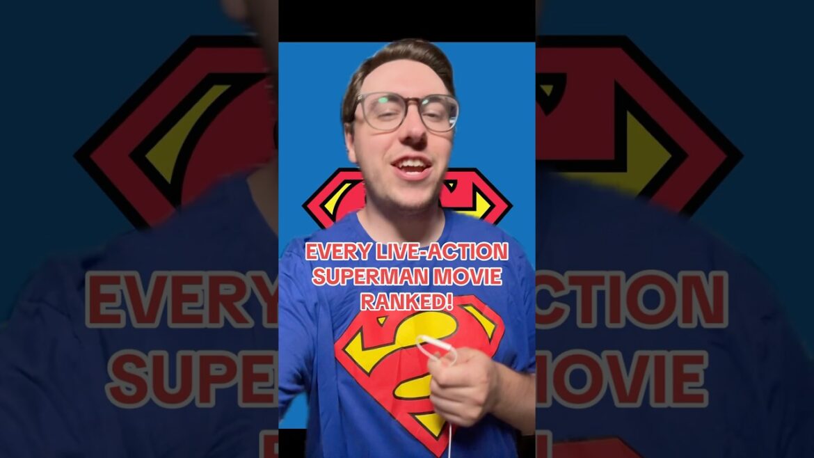 EVERY SUPERMAN MOVIE RANKED FROM WORST TO BEST (W/ SUPERMAN 2025)