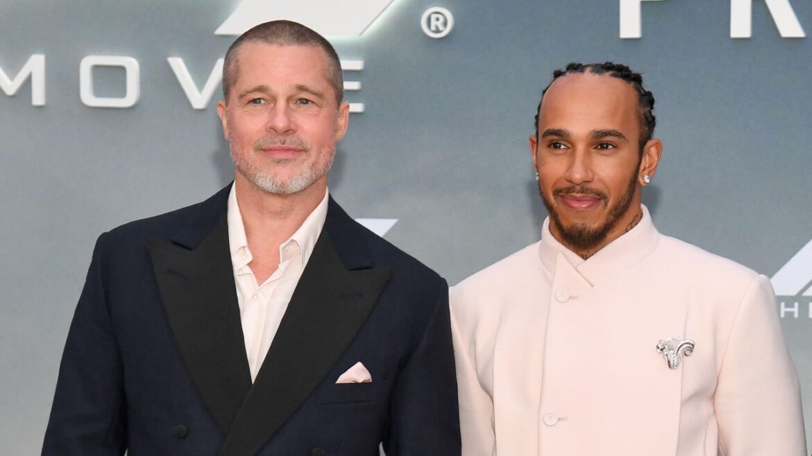 ブラッド・ピット、ルイス・ハミルトンなしに映画『F1®／エフワン』は実現しなかった | Vogue Japan