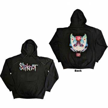SLIPKNOT Unisex Pullover Hoodie: Eye Logo (Back Print)