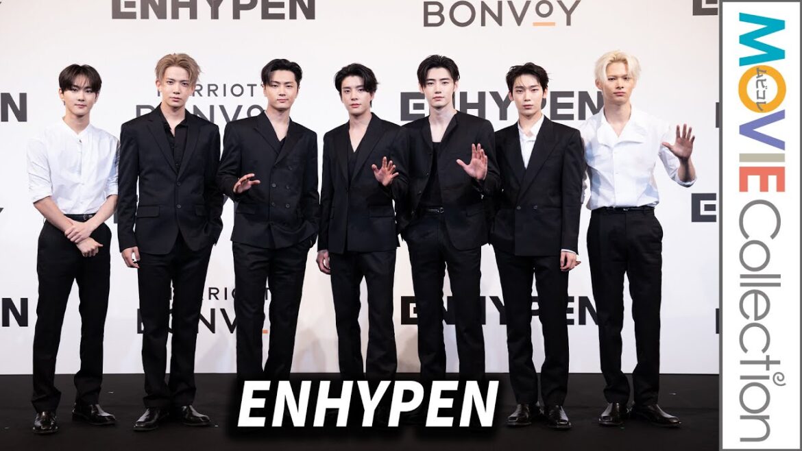ENHYPEN、トーク＆ゲームでファン（ENGENE）楽しませる／Meet ENHYPEN: A Special Talk Event for Marriott Bonvoy Members
