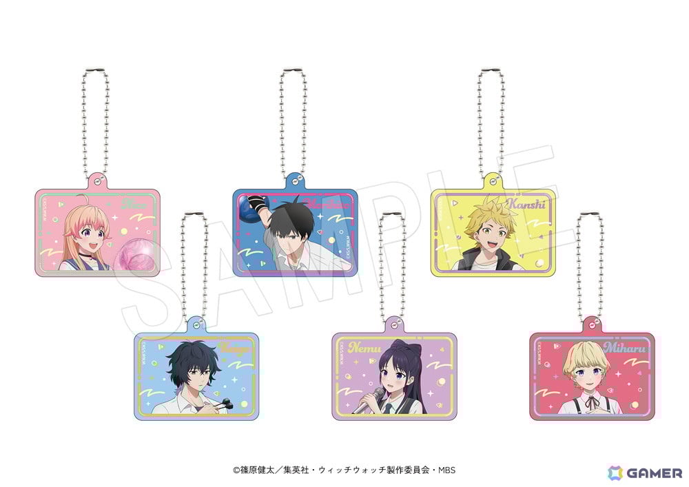 TVアニメ「ウィッチウォッチ」と「ROUND1」のコラボキャンペーンが開催！ボウリングなどを楽しむニコたち6人の新作グッズが登場の画像