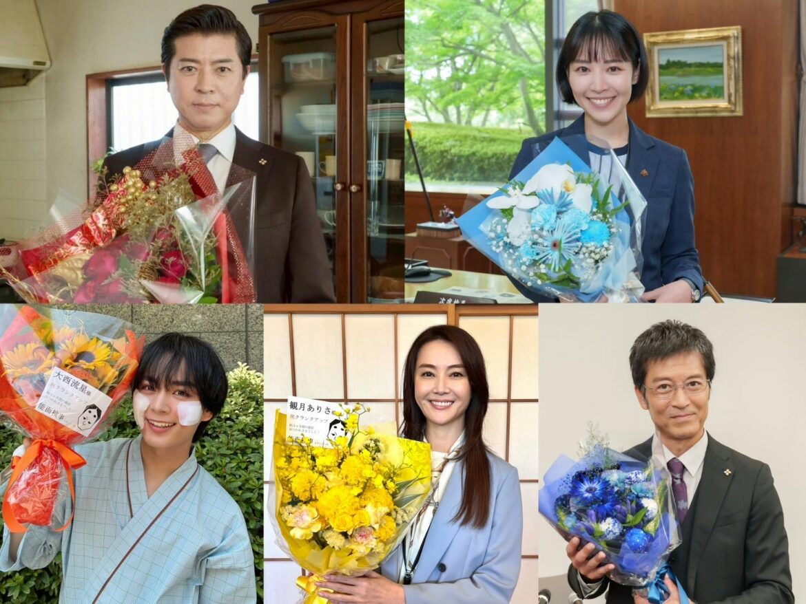 ドラマ９「能面検事」最終話８月２９日(金)夜９時～放送！表情無しでまる３カ月！ “能面”主人公を貫き通した上川隆也がクランクアップで笑みを浮かべた写真＆コメントをお届け！さらに、吉谷彩子、大西流星、観月ありさ、寺脇康文のクランクアップ写真＆コメントも！ | テレ東 リリ速（テレ東リリース最速情報）