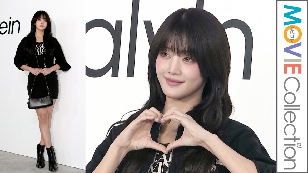 i-dle ミンニ（MINNIE）黒のミニワンピで美脚披露／Calvin Klein Harajuku Flagship GRAND OPEN