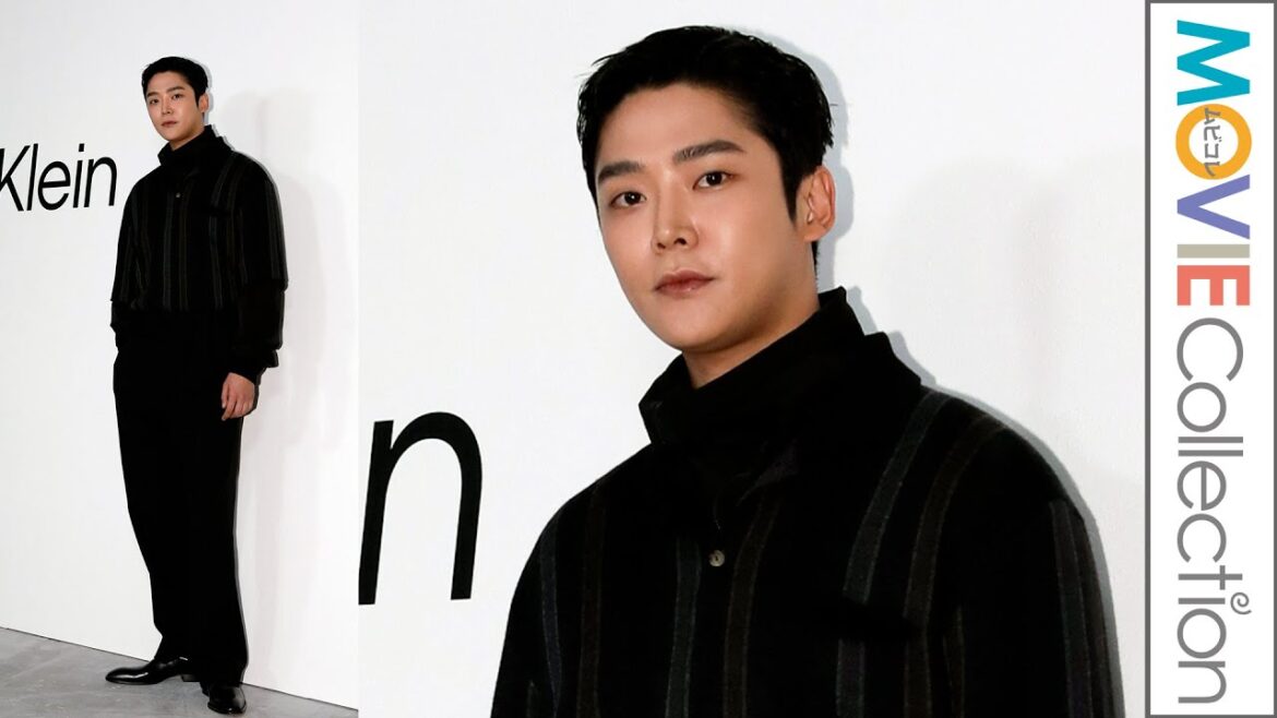 『恋慕』のロウン（ROWOON）フォトコールに登場／Calvin Klein Harajuku Flagship GRAND OPEN