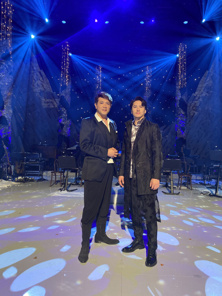 別所哲也 伊礼彼方と『MUSIC FAIR』登場！別所が14年ぶり『レ・ミゼラブル』の『対決』披露2