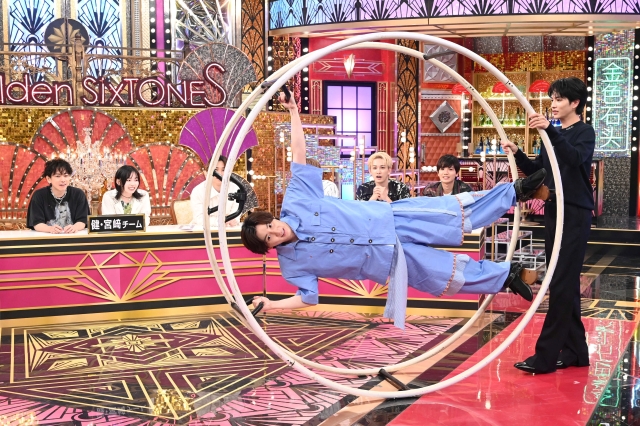 8月17日放送『Golden SixTONES』場面写真