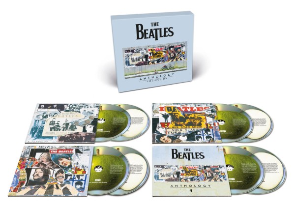 The Beatles（ビートルズ）『アンソロジー・コレクション』新しいコンピレーション・アルバム『アンソロジー4』が追加された全191曲収録の8CD/12LPボックス