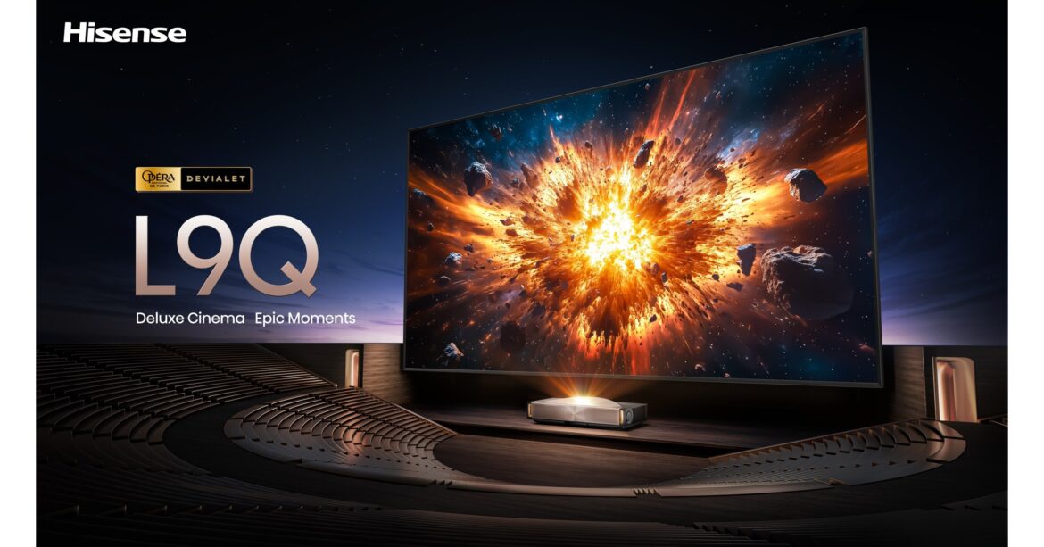 Hisense 、家庭用シネマの新基準としてTriChromaレーザーTV L9Qを発表