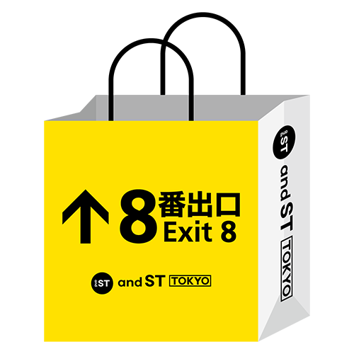 『８番出口』デザインの「and ST TOKYO（アンドエスティ トーキョー）」オリジナルショッパー