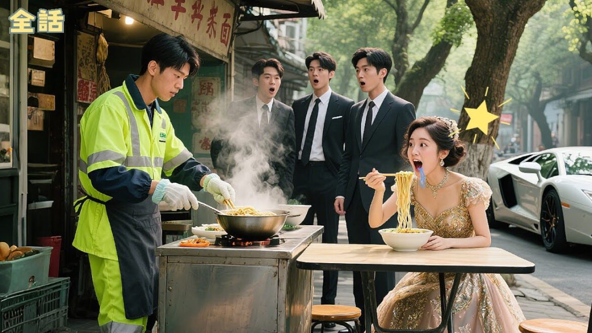お嬢様は全ての男性を憎んでいたが、この清掃員の男性が作った一杯の麺を食べた後、彼に深く恋してしまった！ロマンチックな物語の始まり！