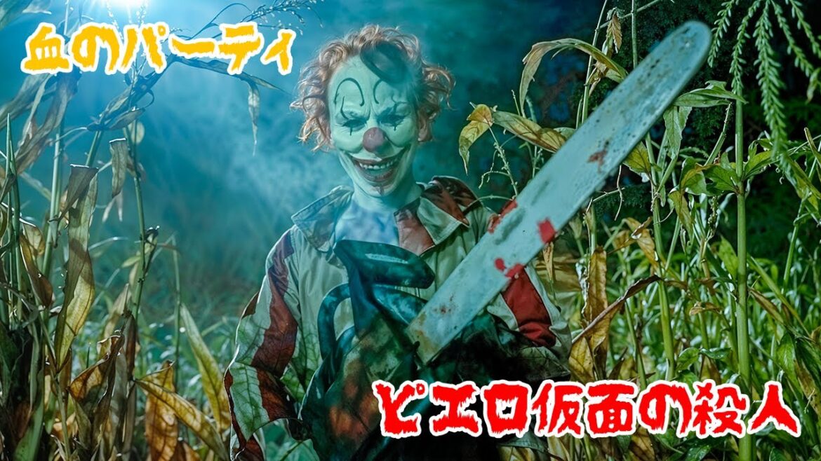 ピエロ仮面の殺人がトウモロコシ畑から現れ、町全体を血まみれの悪夢に変えた【映画紹介】