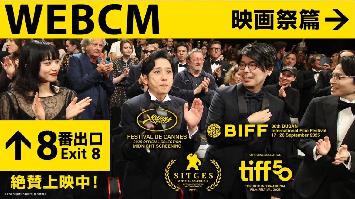 映画『８番出口』＜WEBCM 映画祭篇＞【絶賛上映中！】