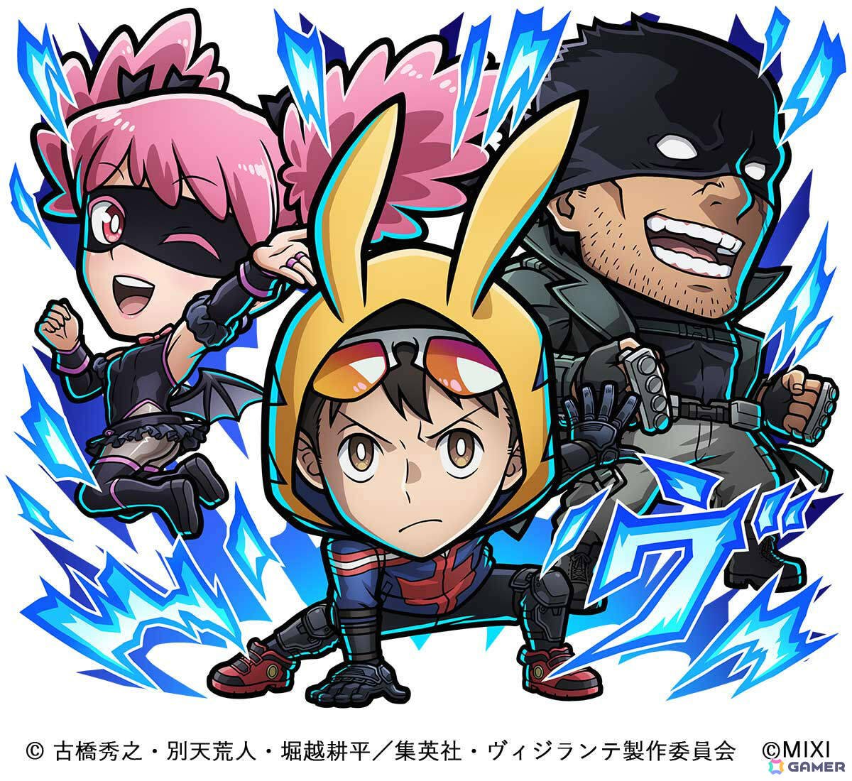 「コトダマン」TVアニメ「ヴィジランテ -僕のヒーローアカデミア ILLEGALS-」とのコラボが9月12日より開催！の画像