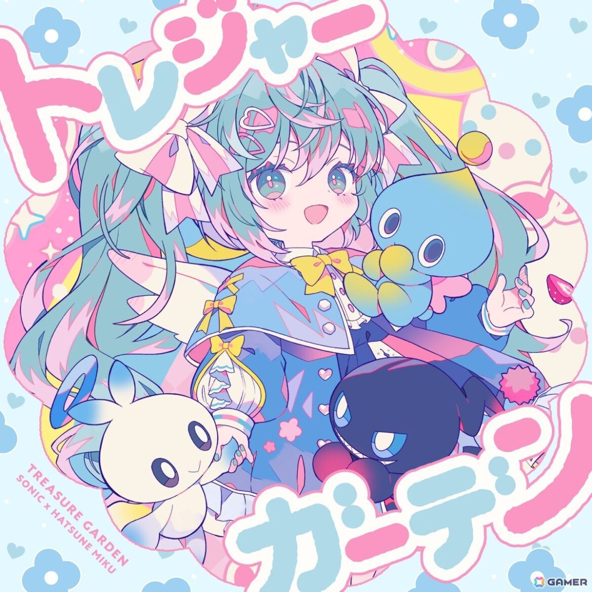 ソニックと初音ミクが音楽を通してコラボするスペシャルプロジェクト「Project ONSOKU」第4弾楽曲「トレジャーガーデン」(作詞・作曲:Ponchi♪)が公開! | Gamer ソニックと初音ミクが音楽を通してコラボするスペシャルプロジェクト「Project ONSOKU」第4弾楽曲「トレジャーガーデン」(作詞・作曲:Ponchi♪)が公開!の画像