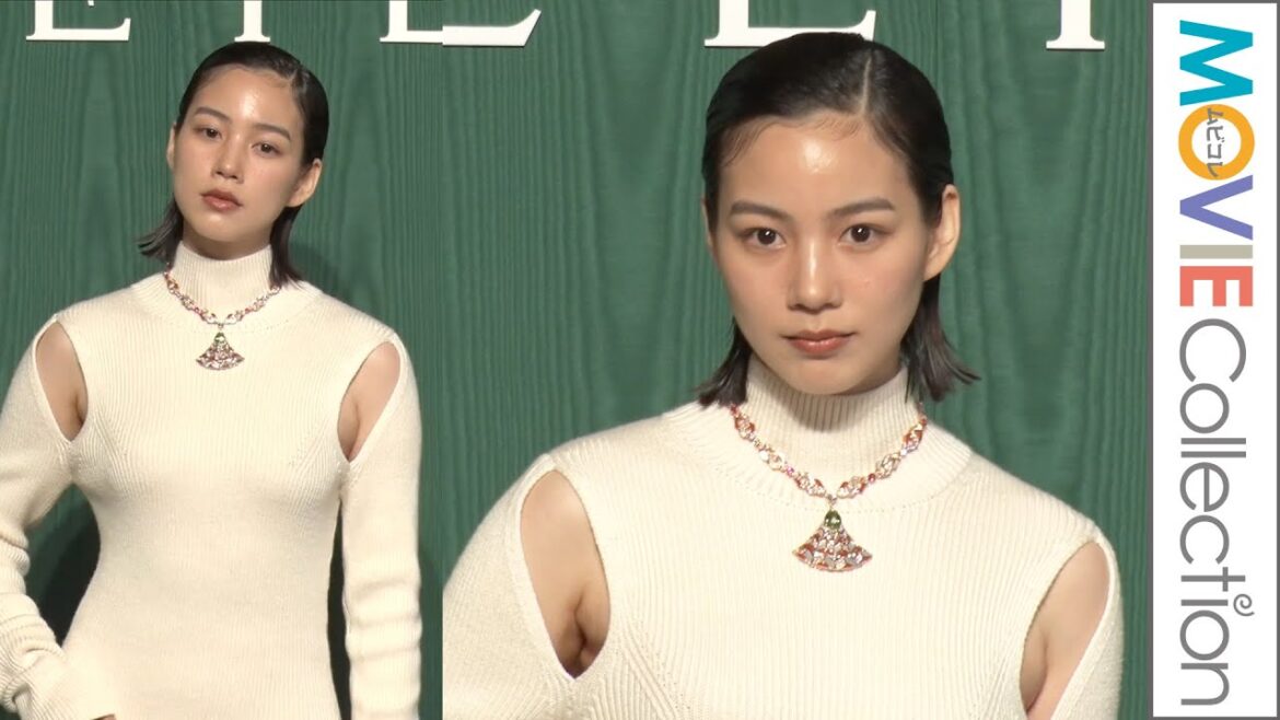 のん、脇にスリットの入ったドレスで魅了／「ブルガリ カレイドス　色彩・文化・技巧」 オープニングデイ フォトコール
