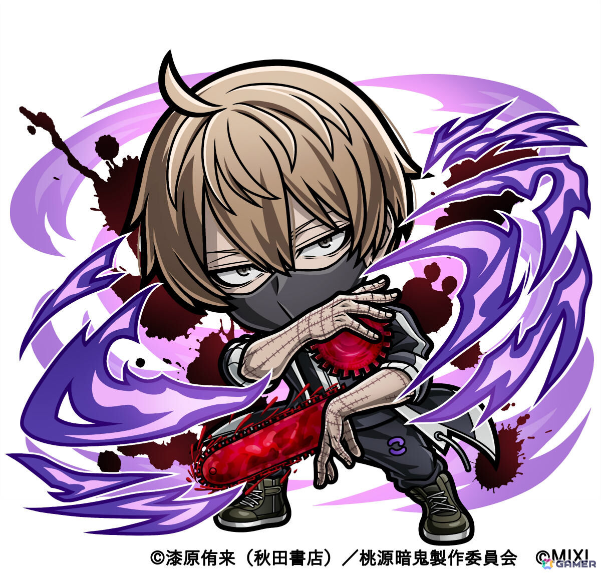 「コトダマン」×TVアニメ「桃源暗鬼」の初コラボが9月24日より開催!四季(CV:浦和希)、無人(CV:神谷浩史)、迅(CV:西山宏太朗)たちがコラボ召喚に登場の画像