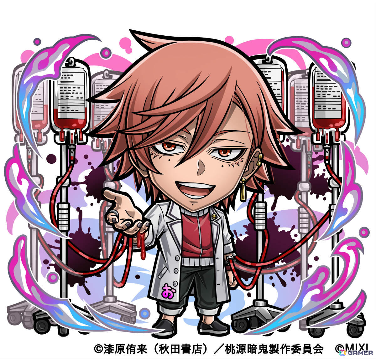 「コトダマン」×TVアニメ「桃源暗鬼」の初コラボが9月24日より開催!四季(CV:浦和希)、無人(CV:神谷浩史)、迅(CV:西山宏太朗)たちがコラボ召喚に登場の画像