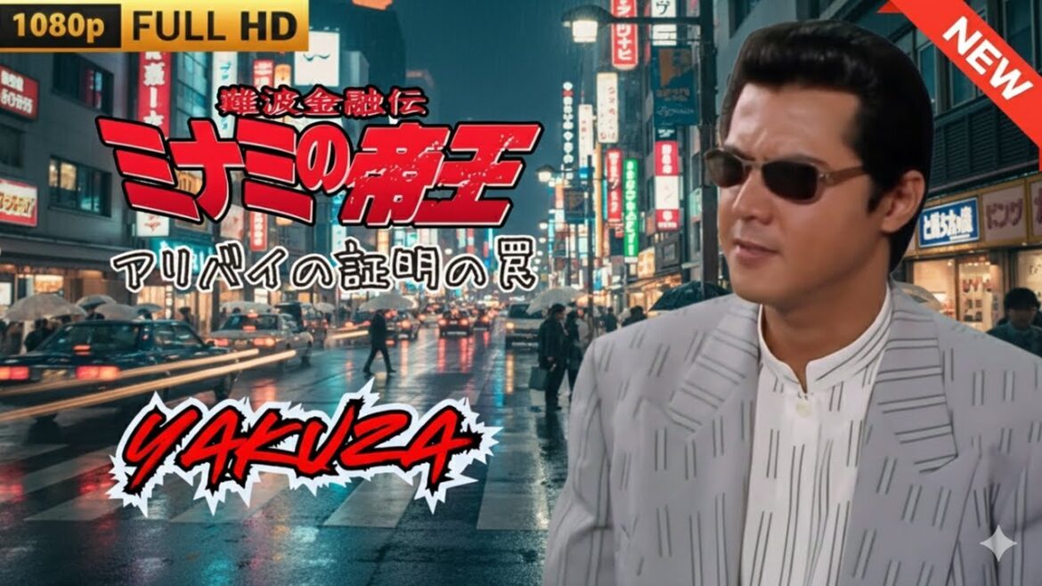 「ヤクザ映画」日本のヤクザ 🎬 難波金融伝　ミナミの帝王　アリバイの証明の罠 🎬 ヤクザ映画最新 🎬  FULL HD 2025