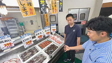 地域密着型スーパー「ハピー」（新潟県糸魚川市）