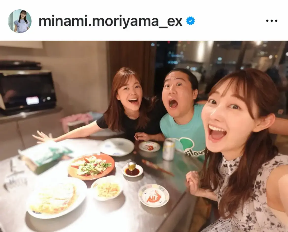 テレビ朝日・森山みなみアナウンサー公式インスタグラム（@minami.moriyama_ex）から - スポニチ Sponichi Annex