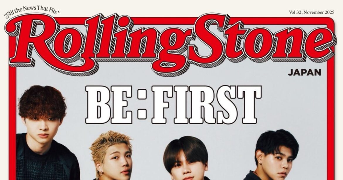 BE:FIRST新体制後初表紙の『Rolling Stone Japan』最新号が緊急重版決定 – THE FIRST TIMES
