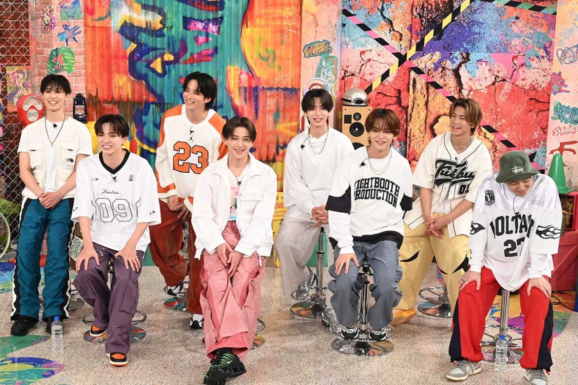 冠番組『ファンタスティックPARK』がスタートするFANTASTICS【写真：(C)テレビ朝日】