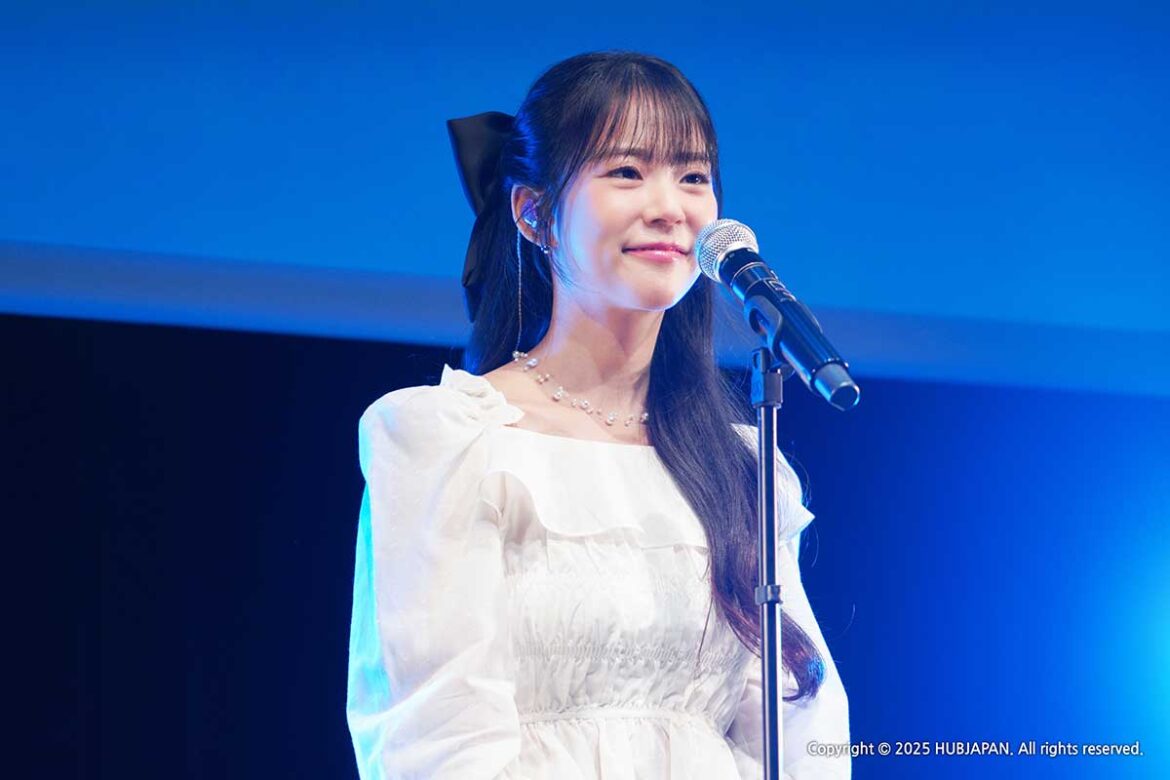 ショーケースを開催したKARAのHan Seung Yeon【写真：AKANE】