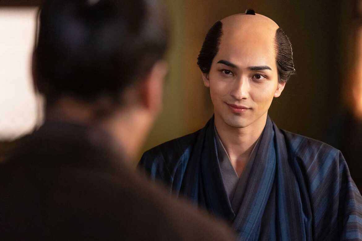 蔦重を演じる横浜流星【写真：(C)NHK】